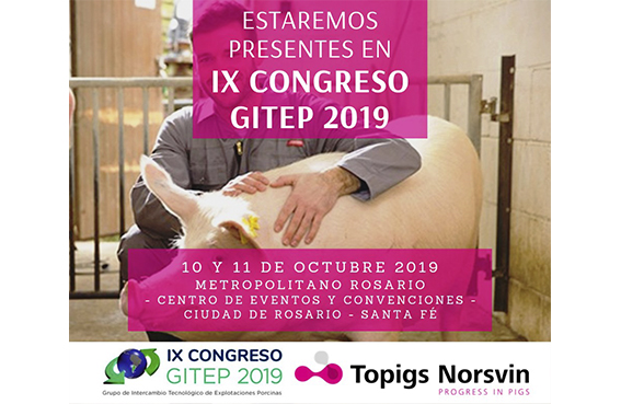 Topigs Norsvin Estará presente en #GITEP2019